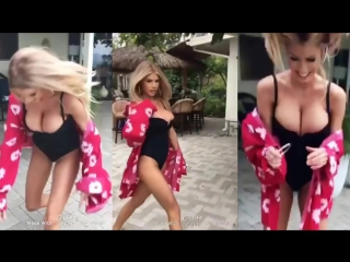 charlotte mckinney - huge boobs bouncing video huge tits big ass natural tits